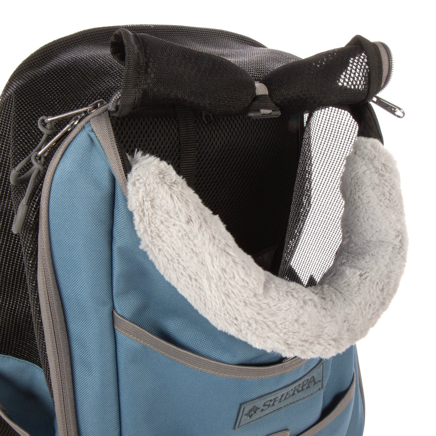 Elevation Pet Backpack for Cats & Dogs, Blue, Medium