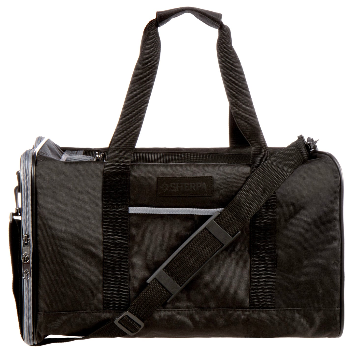 Essential Soft Sided Pet Carrier for Cats & Dogs, Black, Large