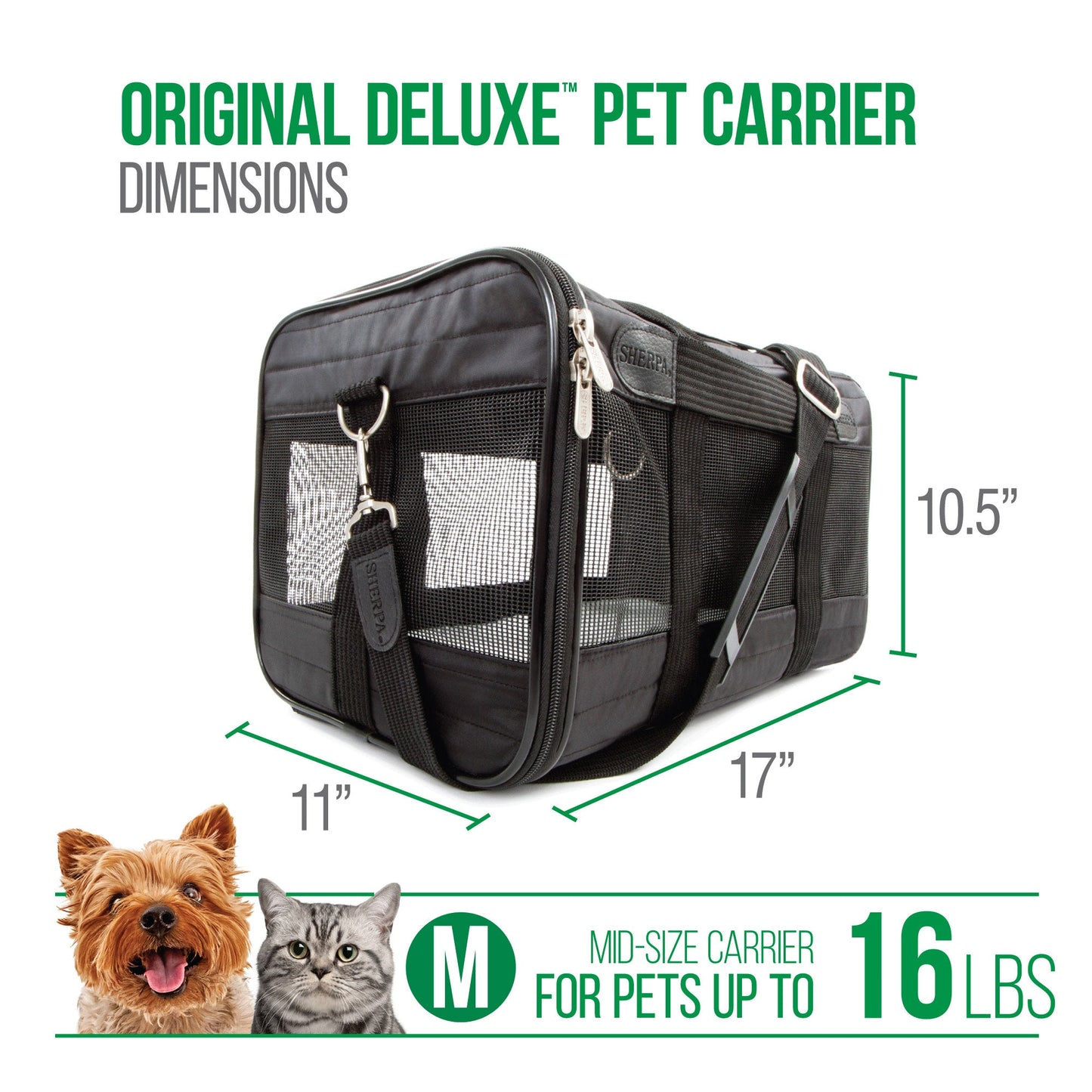Original Deluxe Travel Bag Pet Carrier