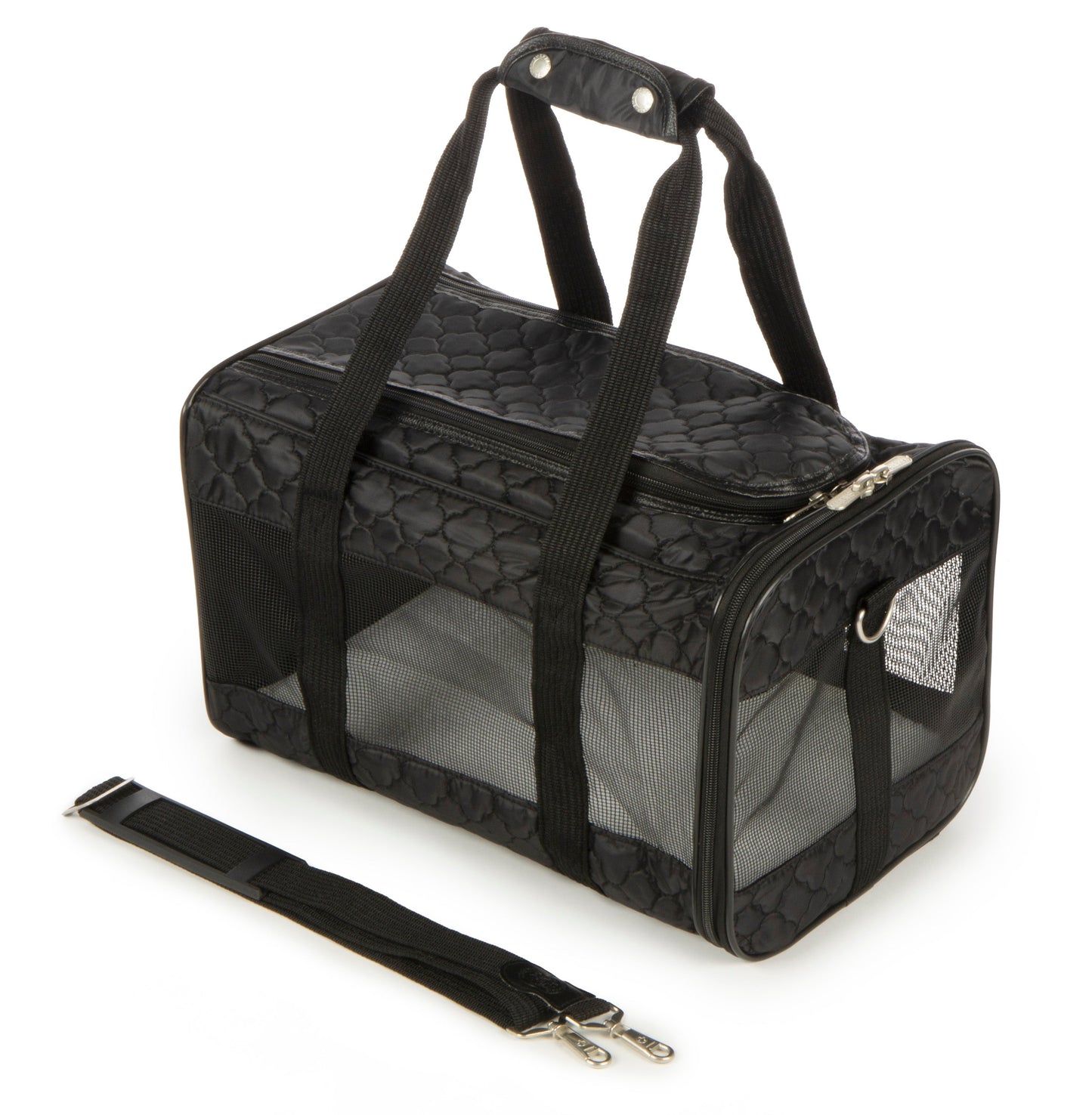 Original Deluxe Lattice Stitch Travel Bag Pet Carrier