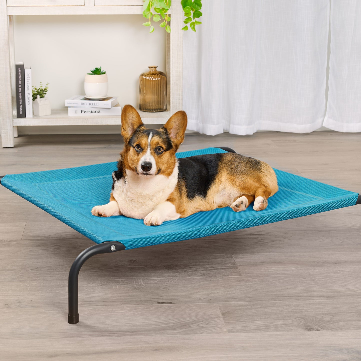 Water Resistant Elevated Pet Cot - Reinforced Mesh