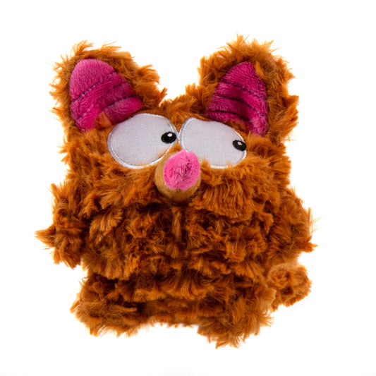 PlayClean Bush Monster Squeaker Plush Dog Toy