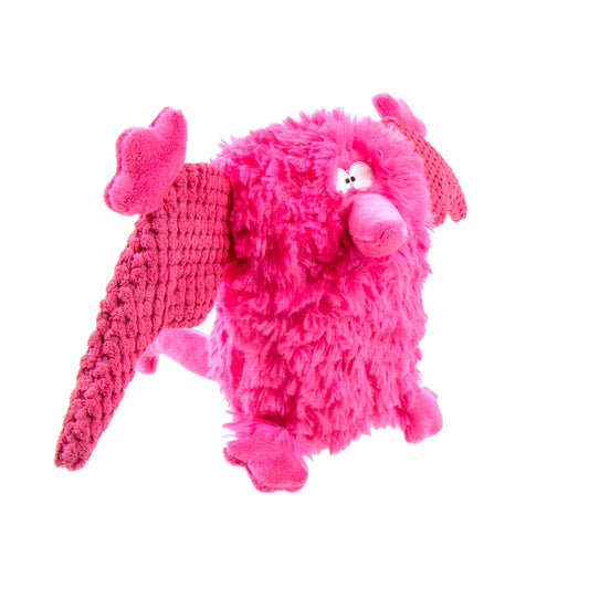 PlayClean Pterodactyl Dinosaur Squeaker Plush Dog Toy