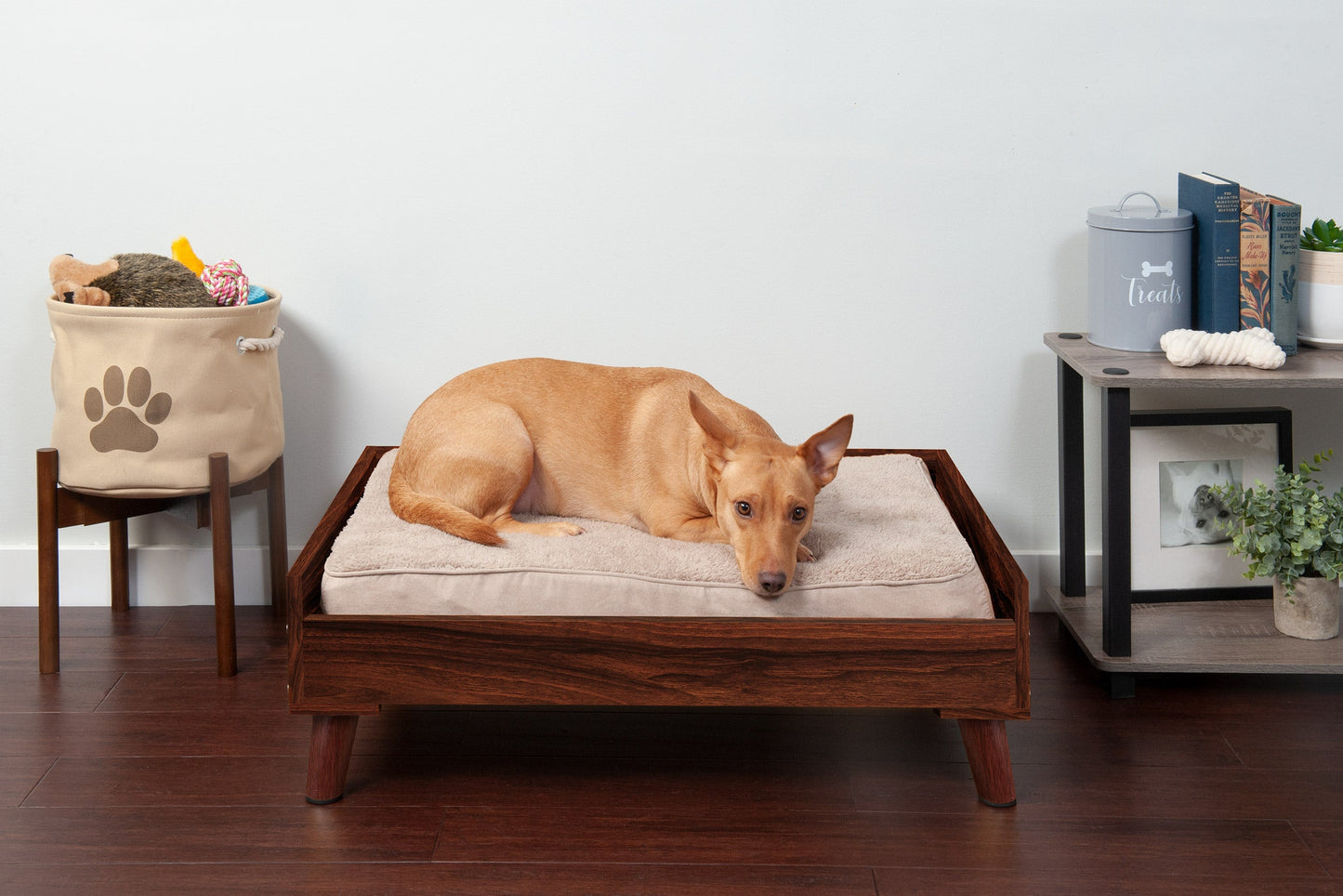 Bed Frame for Sofa-Style and Deluxe Mattress Dog Beds