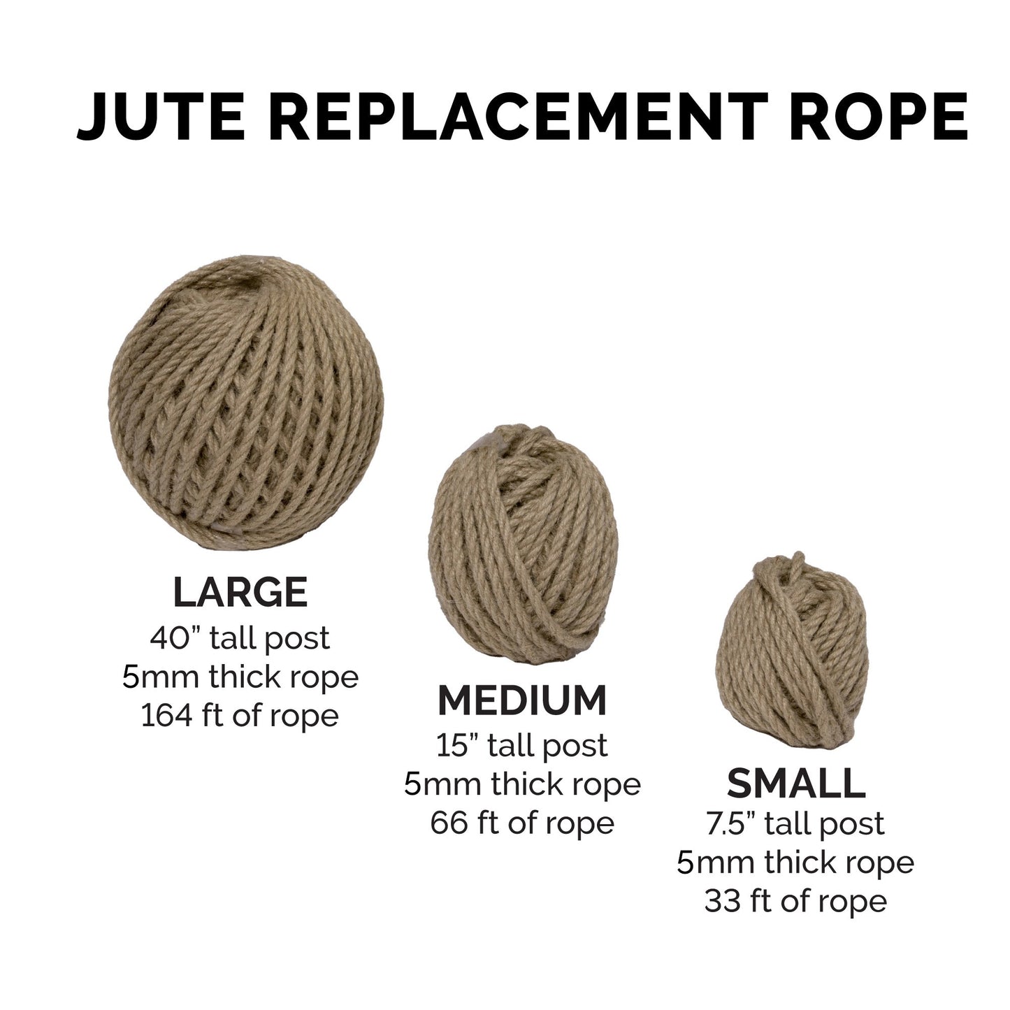 Tiger Tough Sisal & Jute Replacement Rope