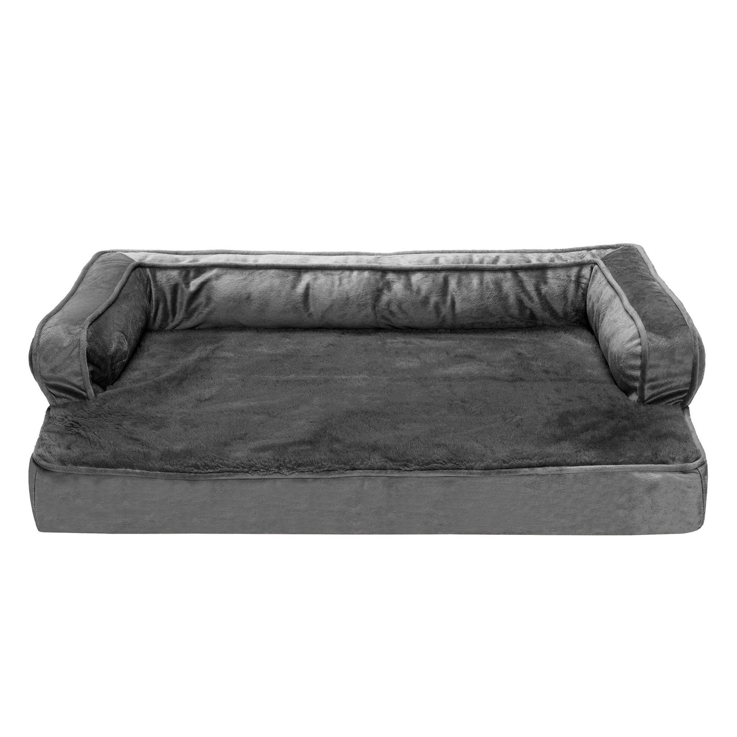 Sofa Dog Bed - Plush & Velvet Comfy Couch