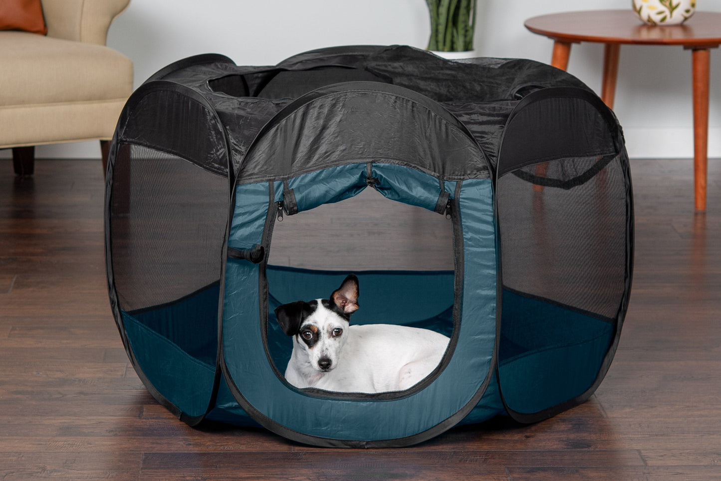 Portable Mesh Pet Playpen