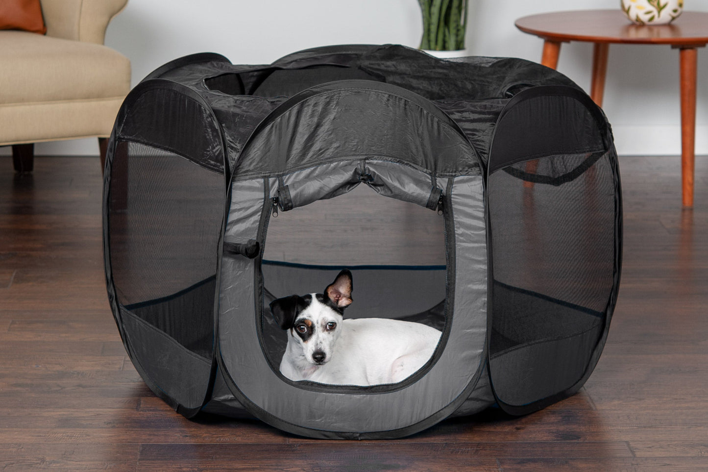 Portable Mesh Pet Playpen