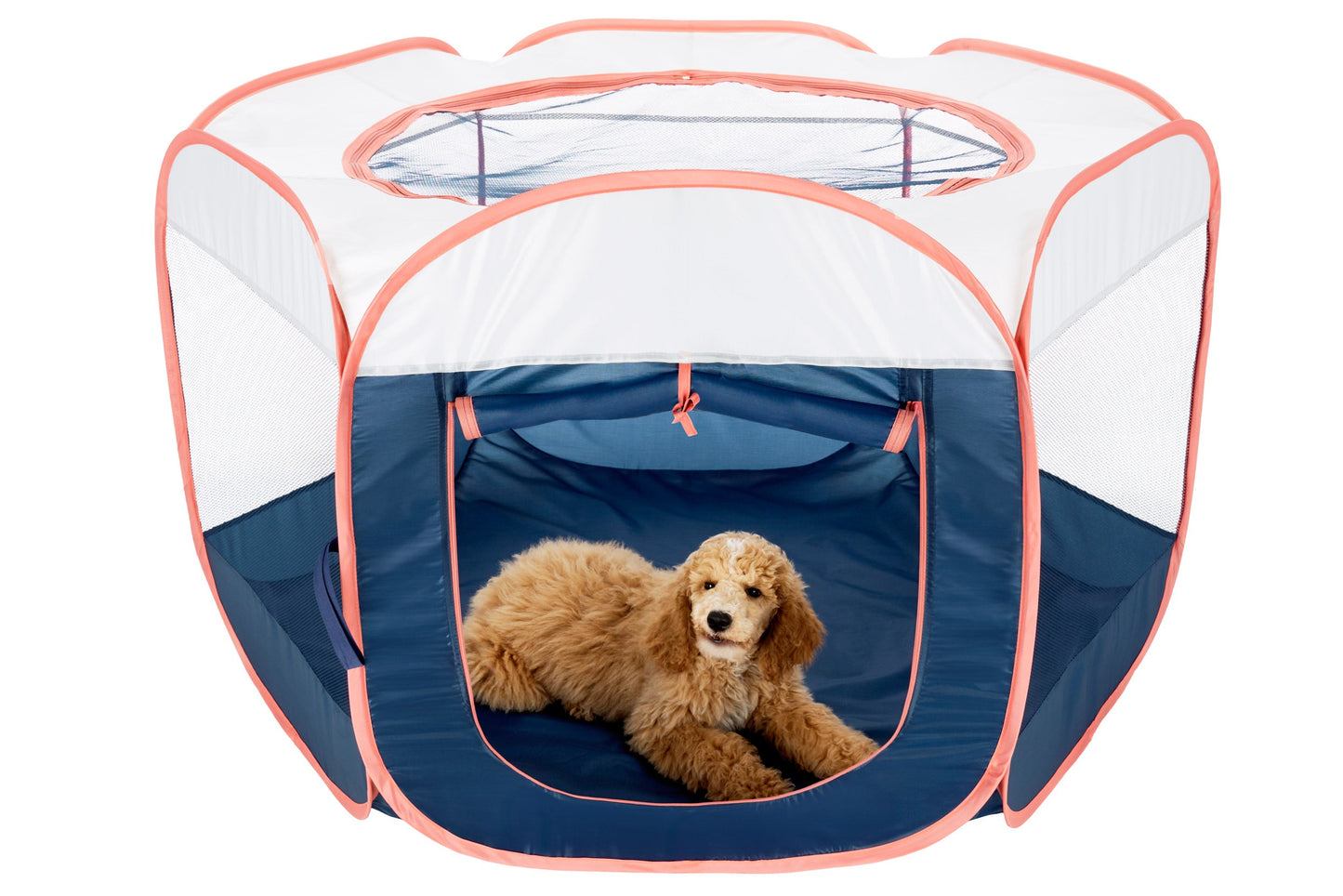 Portable Mesh Pet Playpen