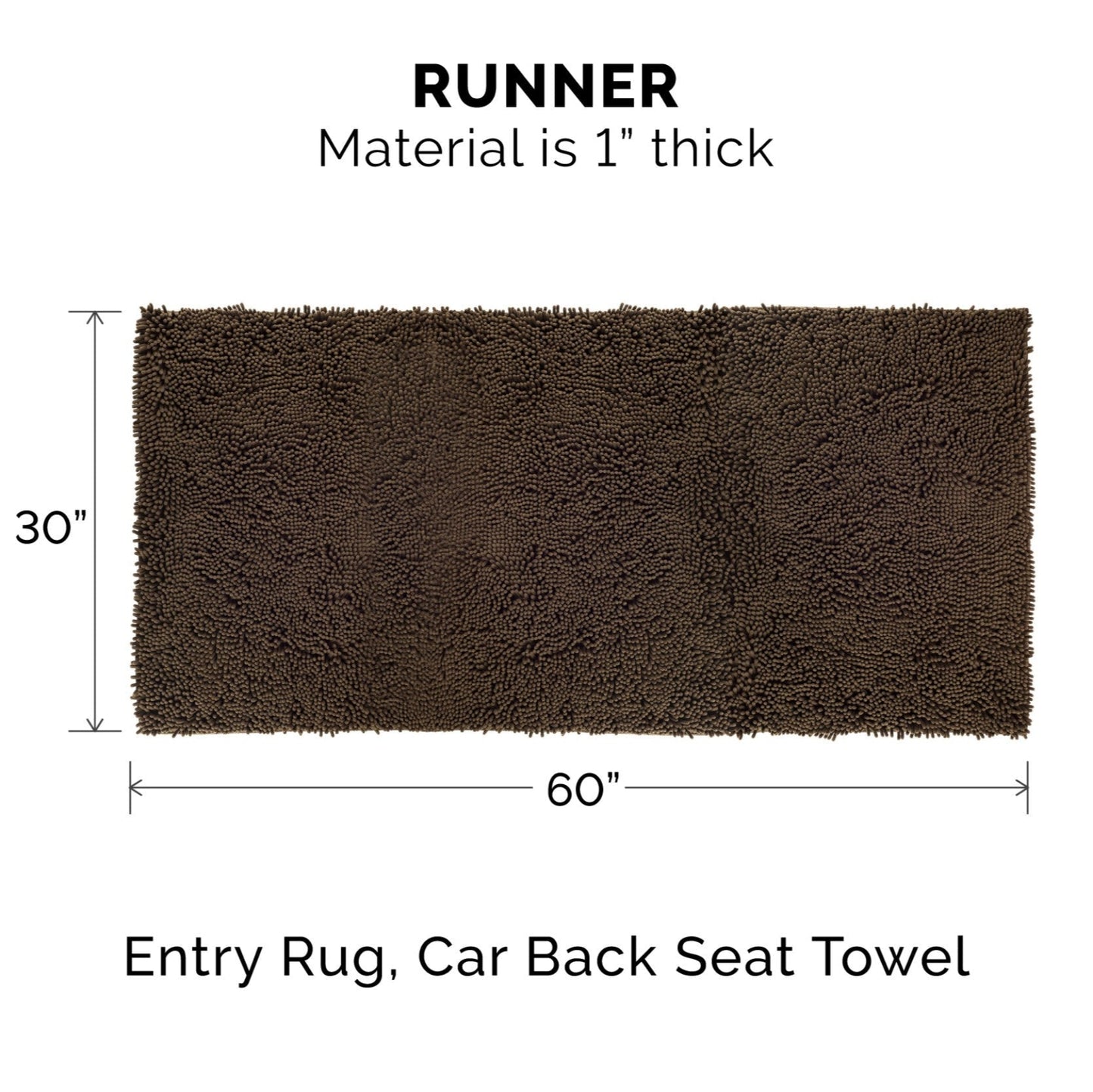 Ultra Absorbent Muddy Paws Pet Towel & Shammy Dog Rug