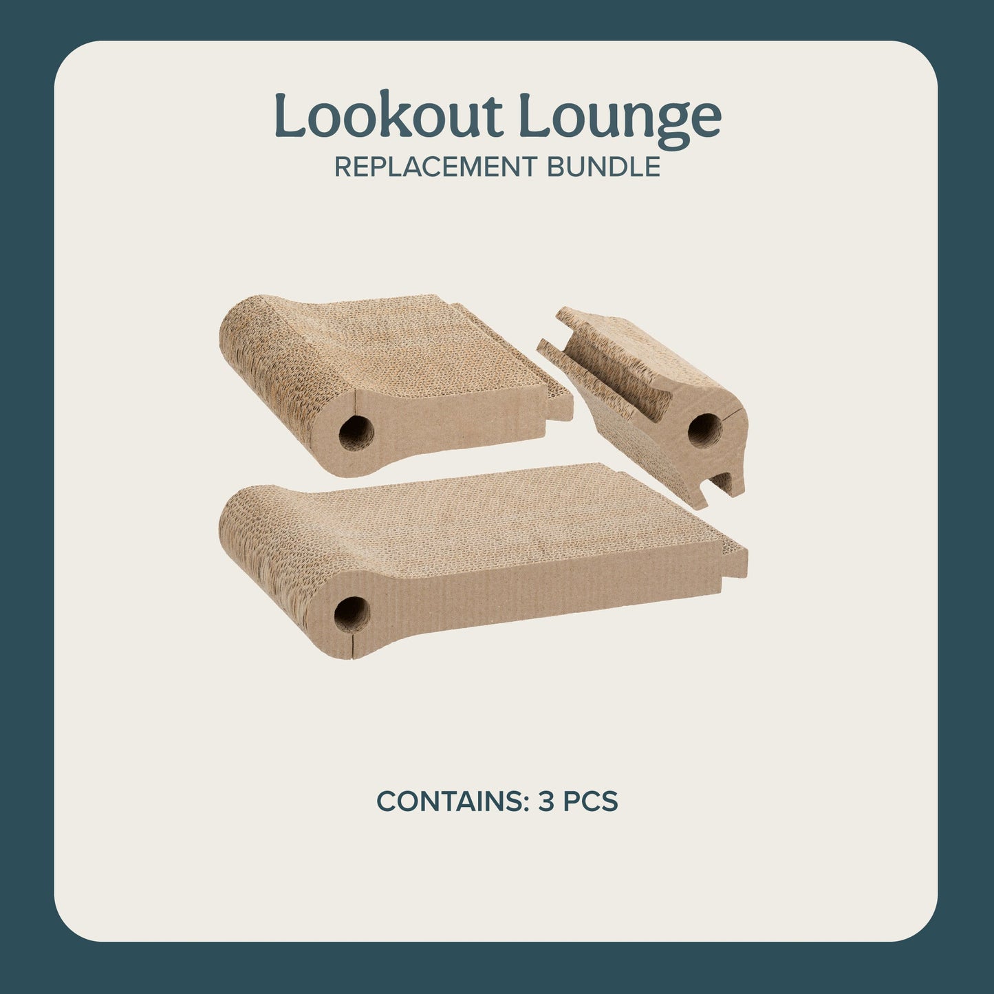 Ascentials by FurHaven Lookout Lounge Replacement Corrugate Cardboard