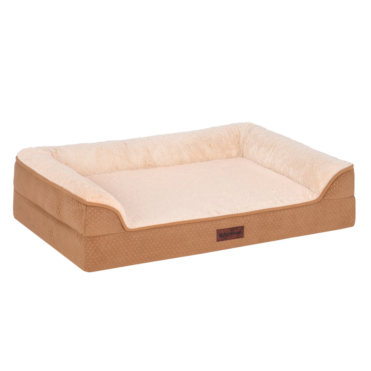 Plush & Embossed Velvet Dreamer Modern Sofa Pet Bed