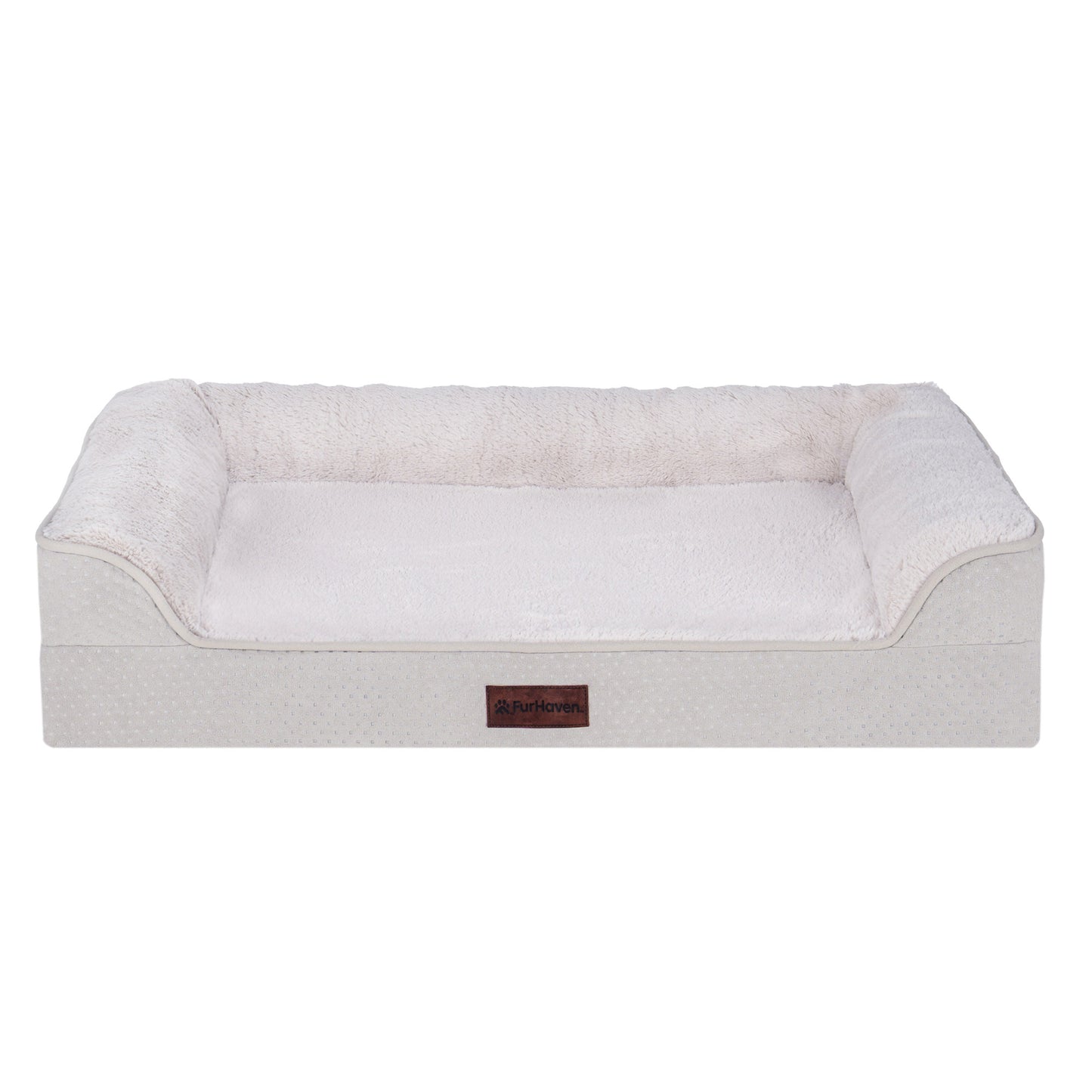 Plush & Embossed Velvet Dreamer Modern Sofa Pet Bed