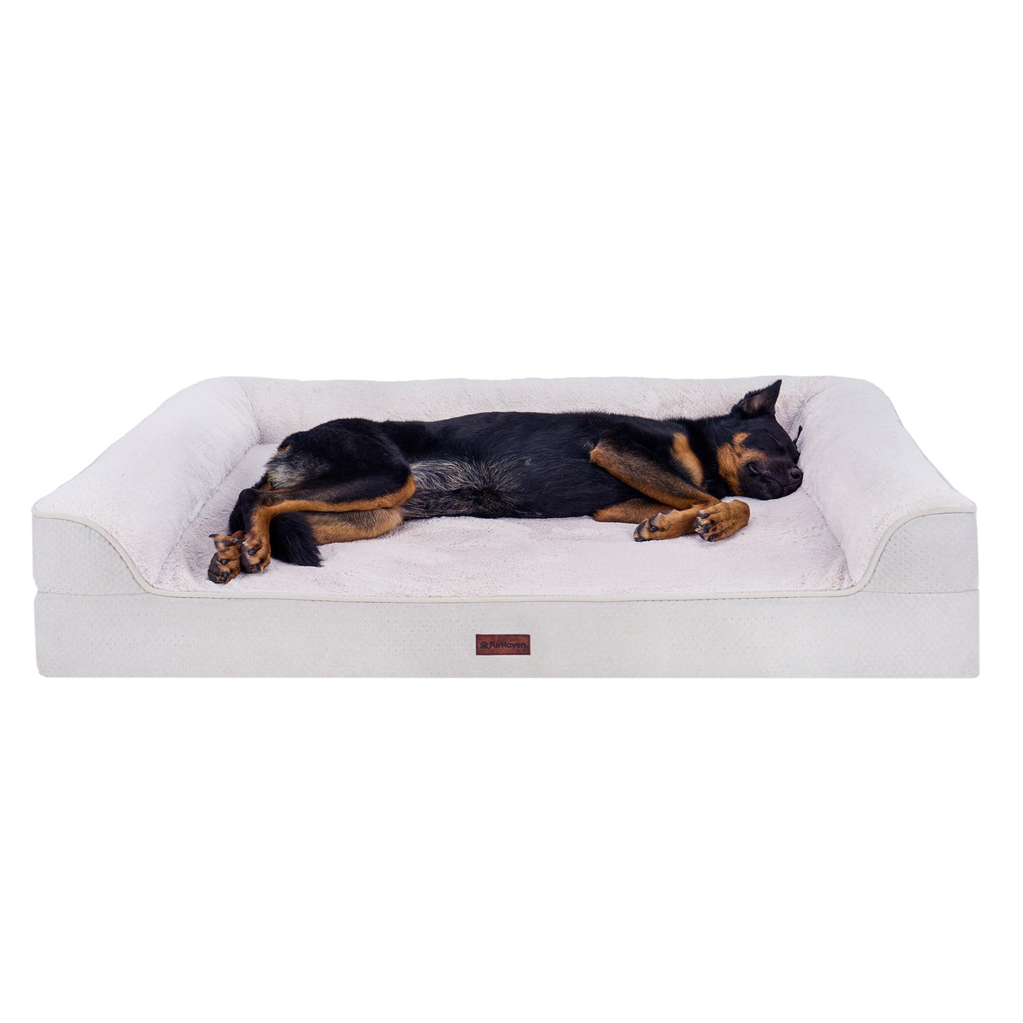 Plush & Embossed Velvet Dreamer Modern Sofa Pet Bed