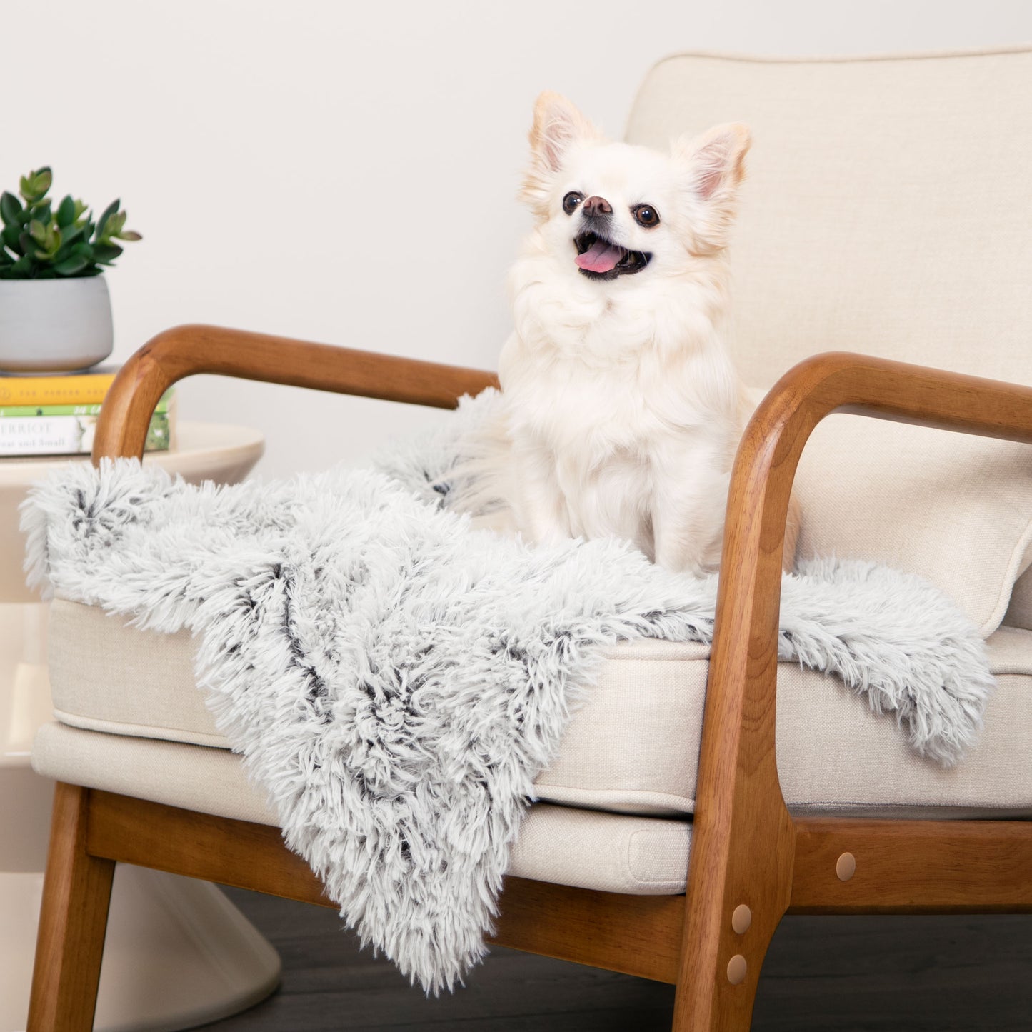 Waterproof Pet Throw Blanket - Long Fur & Velvet