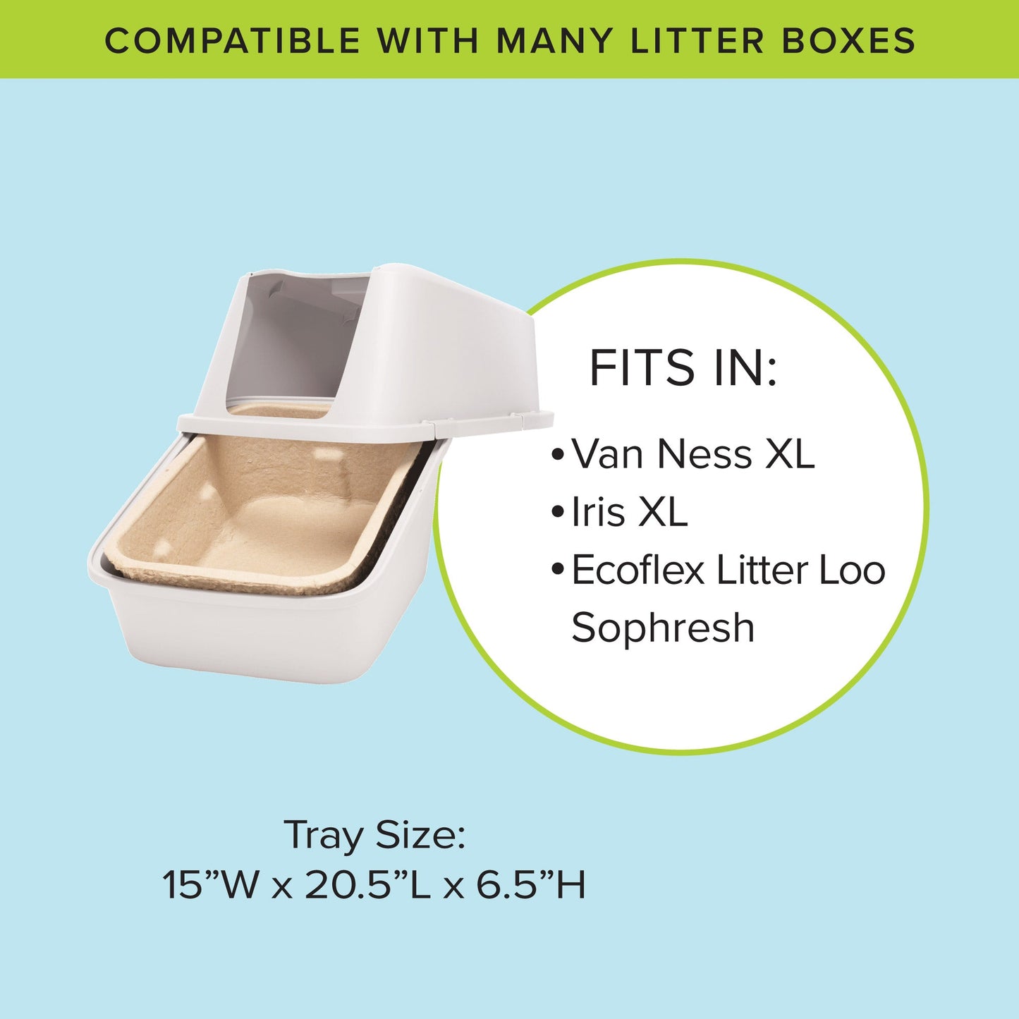 Kitty Sift Deluxe Disposable Heavy Duty Litter Box, Jumbo, 2-Pack