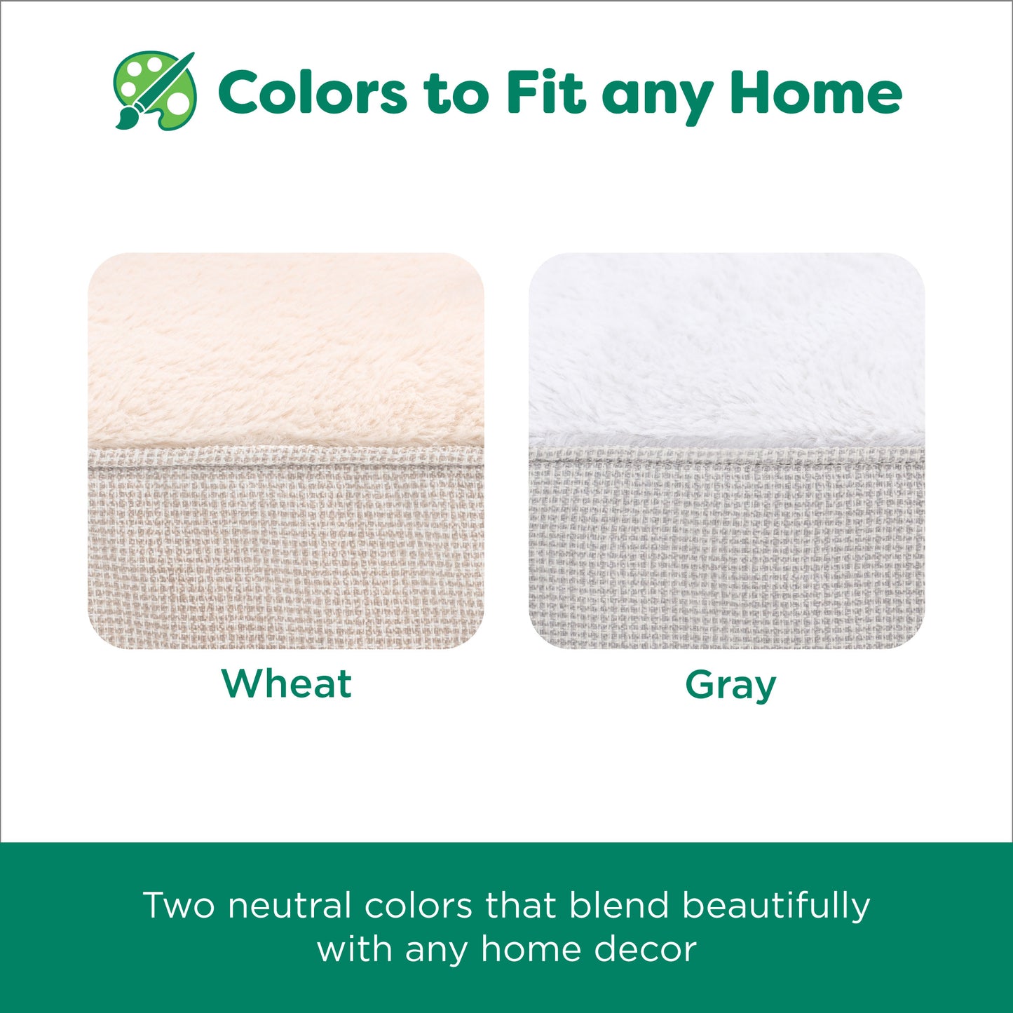 Plush & Decorator Check Tuft-Top Classic Cushion Pet Bed