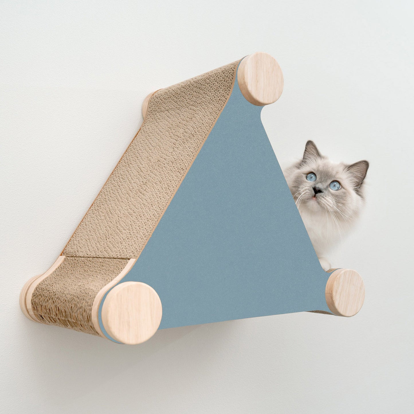 Ascentials by FurHaven Wall-Mounted Basecamp Cat Hideaway with Milestone Post (19")