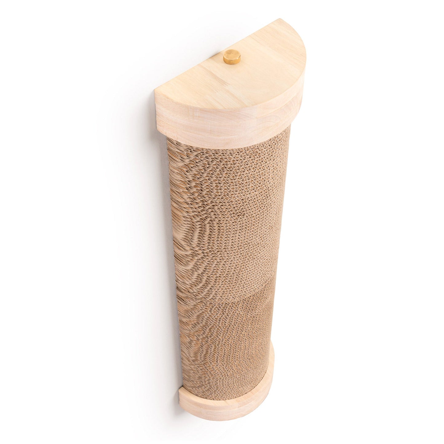 Ascentials by FurHaven Tree Hugger Wall-Mounted Corrugated Cat Post Vertical Scartcher (28”)