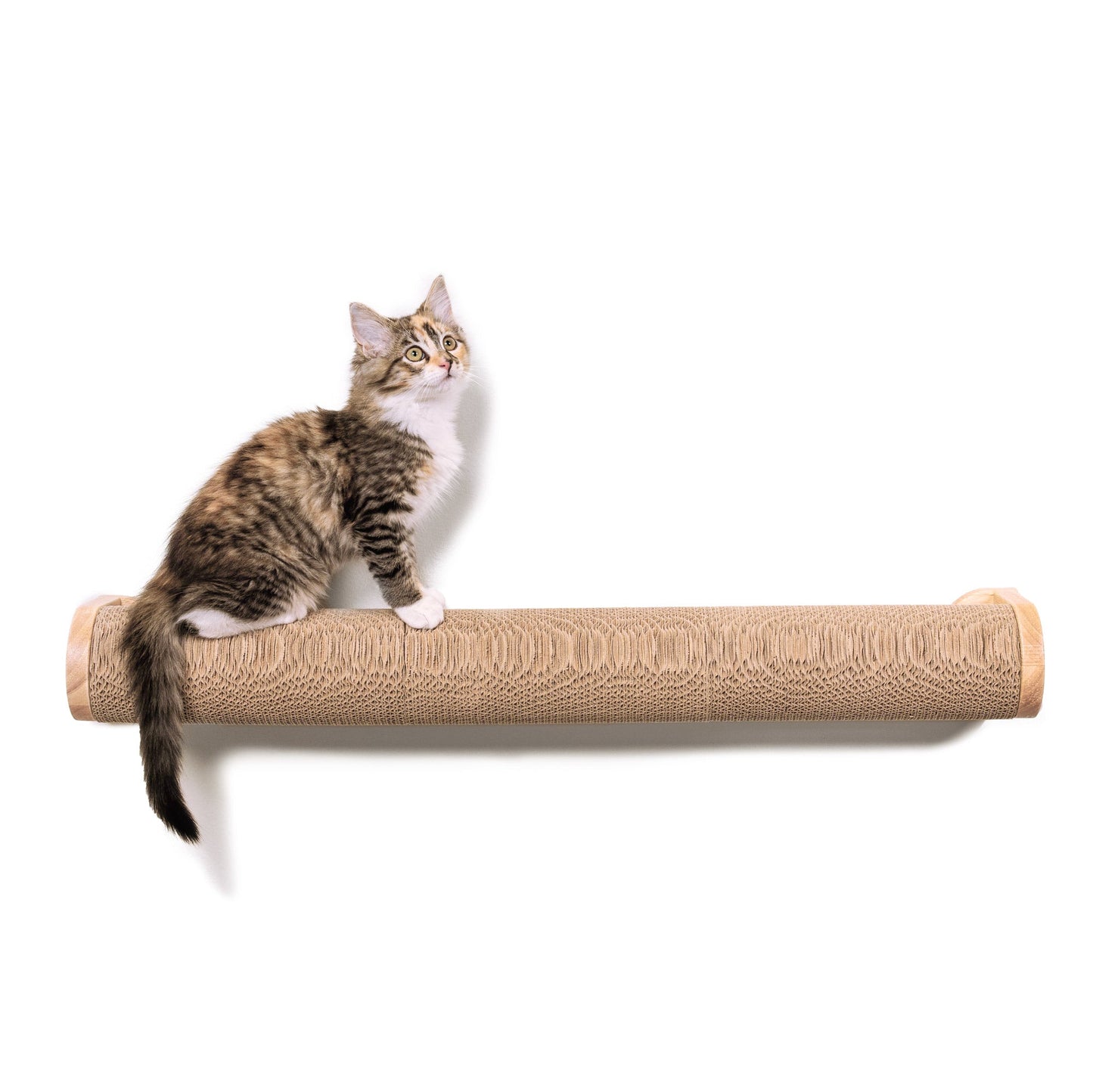 Ascentials by FurHaven Moonbeam Path Wall-Mounted Corrugated Cat Scratcher (32”)