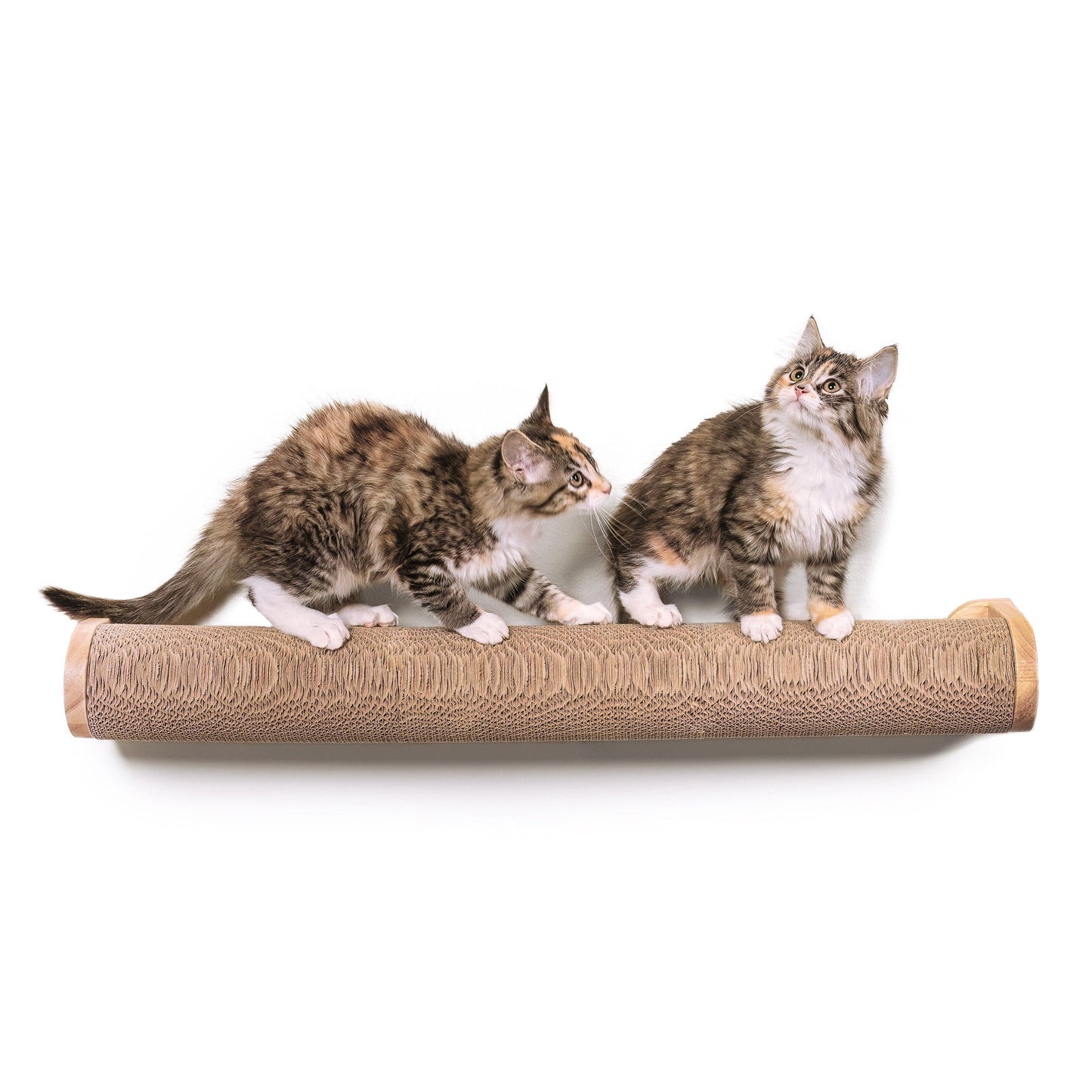 Ascentials by FurHaven Moonbeam Path Wall-Mounted Corrugated Cat Scratcher (32”)