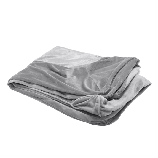 Sofa Dog Bed - Faux Fur & Velvet - Cover